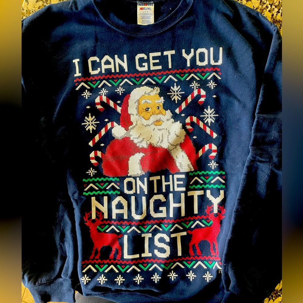 Christmas sweater never worn